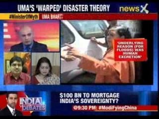 Uma Bharti’s mythical explanation stumps experts