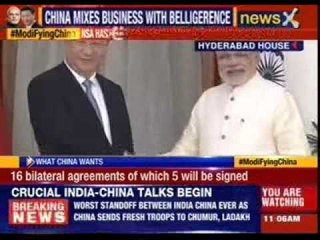 Modi-Xi discussions begin, border incursions on talks agenda