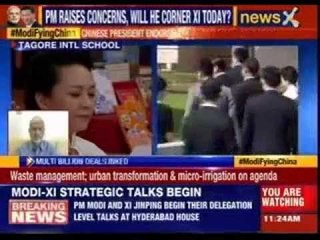First Lady of China Peng Liyuan visits Tagore International School