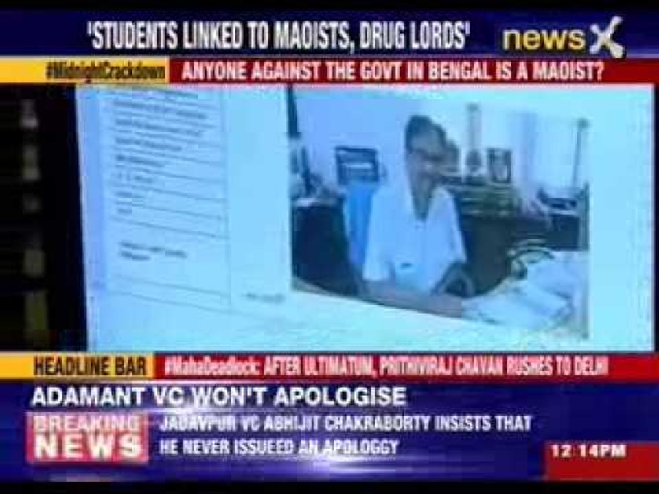 Jadavpur University says no apology from VC, claims website hacked