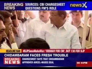 Aircel maxis chargesheet names ex FM Chidambaram