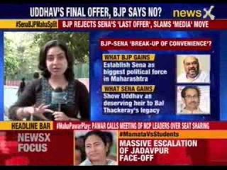 Confusion continue over seats between Shiv Sena and BJP