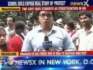 TMC government uses students as street fighters in West Bengal