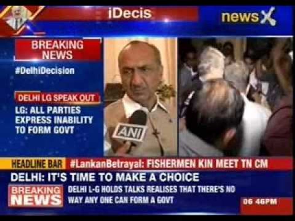 All parties ready for fresh polls in Delhi: L-G