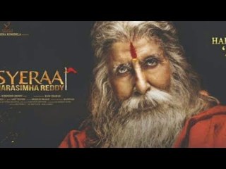 Syeraa Narsimha Reddy Movie Motion Poster; Syeraa Narsimha Reddy Movie; Amitabh Bachchan Birthday