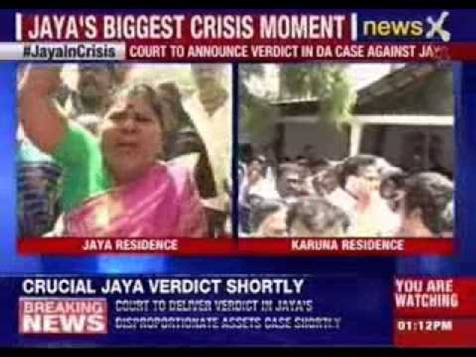Court to deliver verdict in Jayalalithaa’s disproportionate assets case shortly