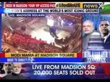 Modi's 2nd big public address at Madison Square today