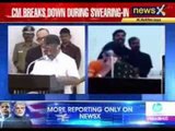 O Panneerselvam sworn-in as the 28th CM of Tamil Nadu
