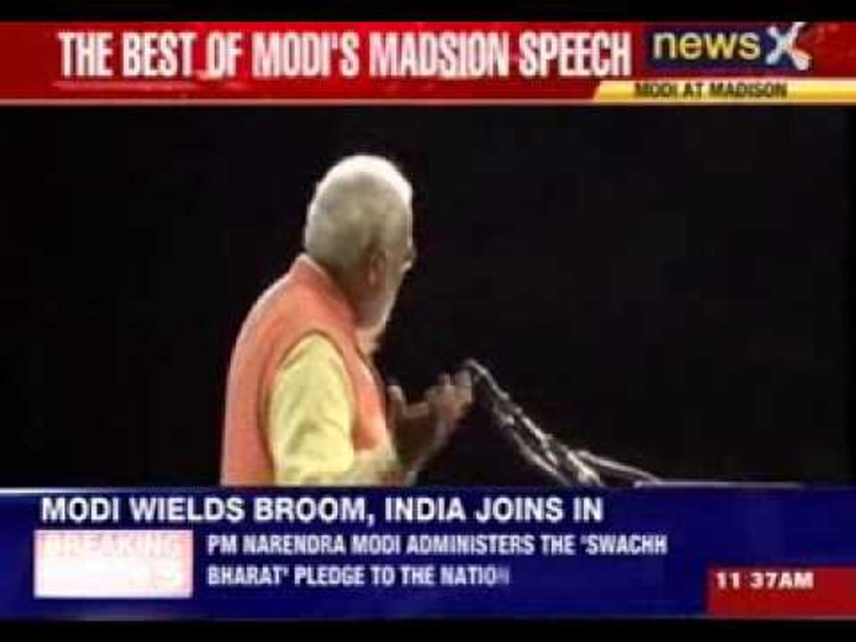 The best of Modi 's Madsion speech