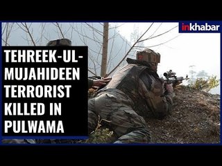 Скачать видео: Jammu and Kashmir: Tehreek-ul-Mujahideen terrorist killed in Pulwama, Arms & ammunition recovered