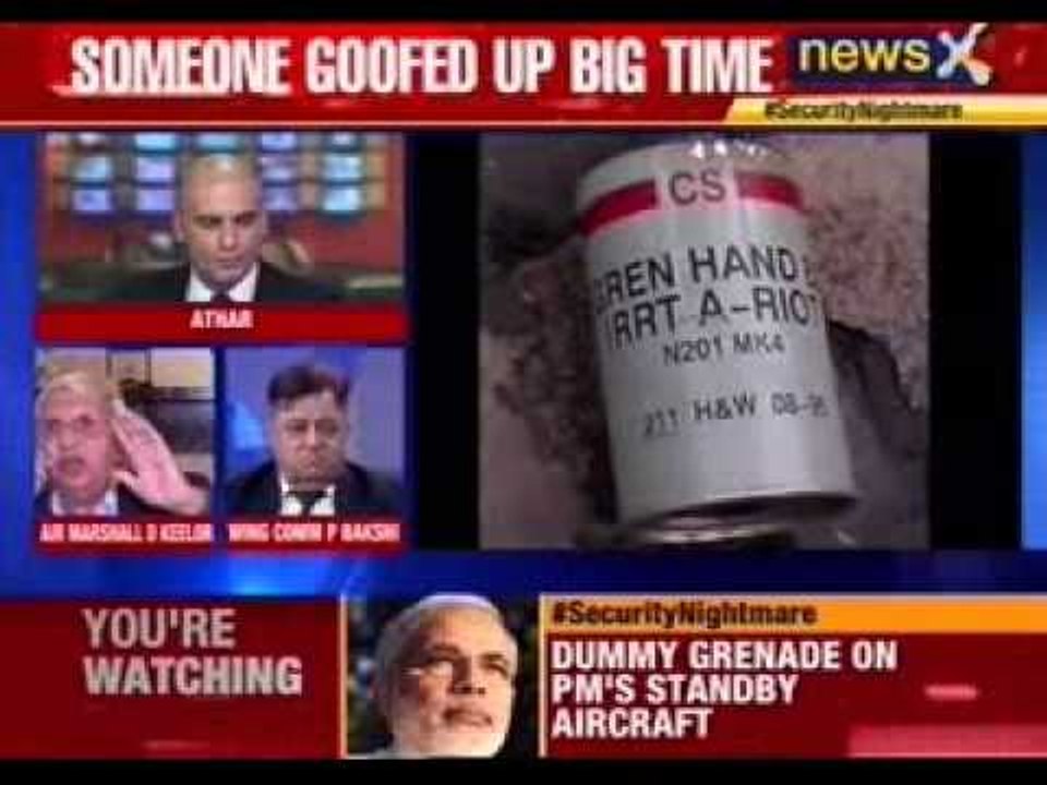 Grenade gaffe leads to 2 suspensions in Air India