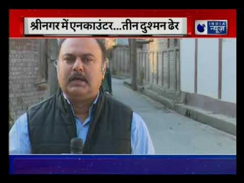 Srinagar: Three Terrorists including Lashkar-e-Taiba commander killed in encounter