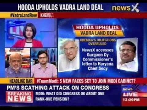 Haryana government validates Vadra DLF's land deal in Shekhopur Gurgaon