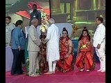 President and PM Narendra Modi take part in Dusshera celebrations at Delhi's Lal Qila maidan