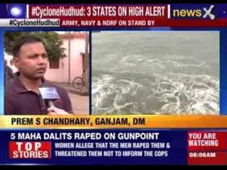 #CycloneHudhud: NewsX tracks cyclone ‘Hudhud’ movement