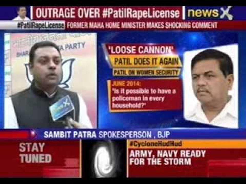 Shocking! RR Patil tells MNS candidate - “You could've raped after polls”
