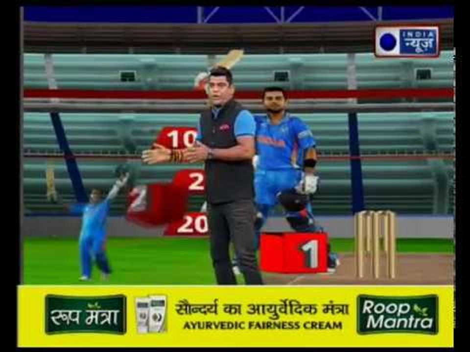 India vs West Indies: Virat Kohli scoring his 37th ODI century by scoring 10,000 runs