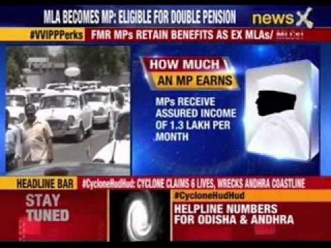Ex-MPs can take pension even if they get benefits as ex-MLAs or ex-MLCs