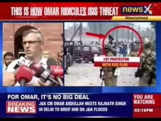 Omar Abdullah: One ISIS flag is not a threat