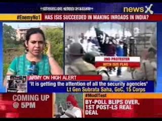 No words from J&K CM over ISIS flag in the state