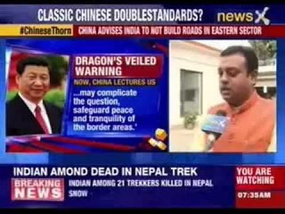 China claims India will further complicate border issue