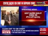 Government clean chit to CBI chief Ranjit Sinha