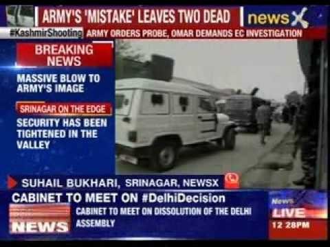 Protests break out over killing of civilians in Srinagar