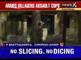 Cops attacked by Villagers in Birbhum, 2 injured