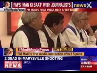PM Narendra Modi to interact with journalists today