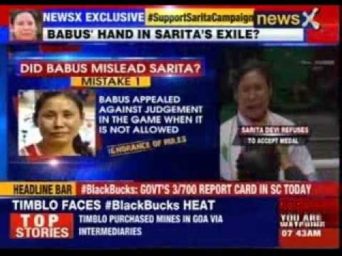 #SupportSaritaCampaign: Was medal protest staged by babus?