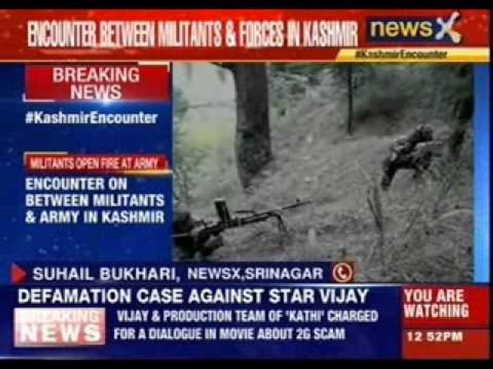 Security forces and militants engaged in encounter in Handwara