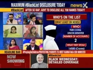 Black Money: Government to hand over full black money list to SC