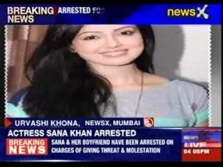 Sana Khan arrested by Amboli police