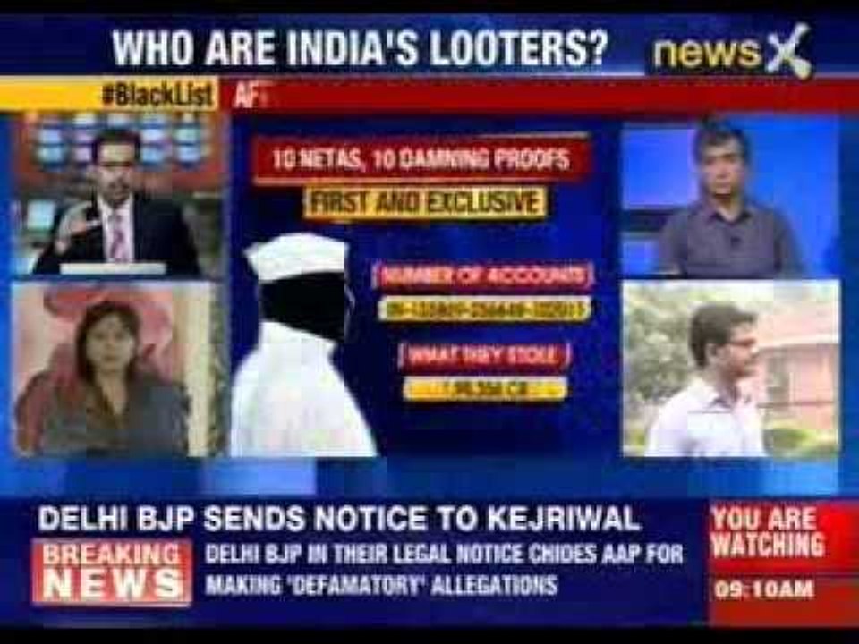 #BlackList: Modi govt to submit over 600 names of suspected black money holders to SC today