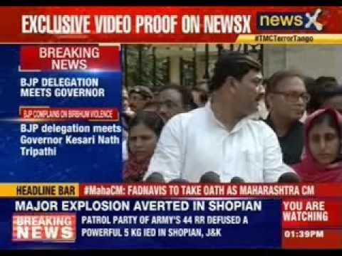 BJP delegations meets governor
