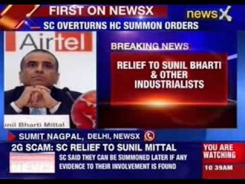 SC relief to Sunil Bharti and Ravi Ruia in 2G scam