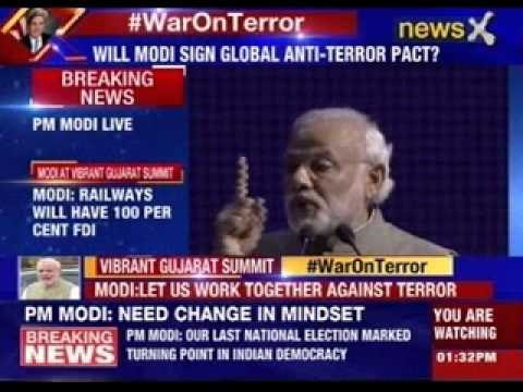 Vibrant Gujarat Summit 2015: PM Narendra Modi live at Vibrant Summit Gujarat