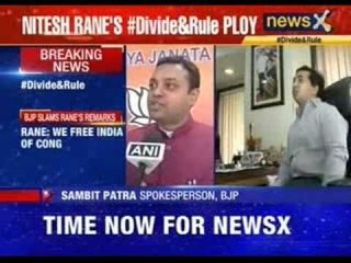 Rane vows to free Mumbai of Gujaratis