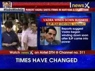 #VadraWindsUp: Robert Vadra shuts firms in Haryana and Rajasthan