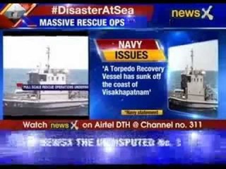 #DisasterAtSea: Naval vessel sinks in Visakhapatnam