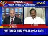 NewsX exclusive interview of KJ George Home Minister Karnataka