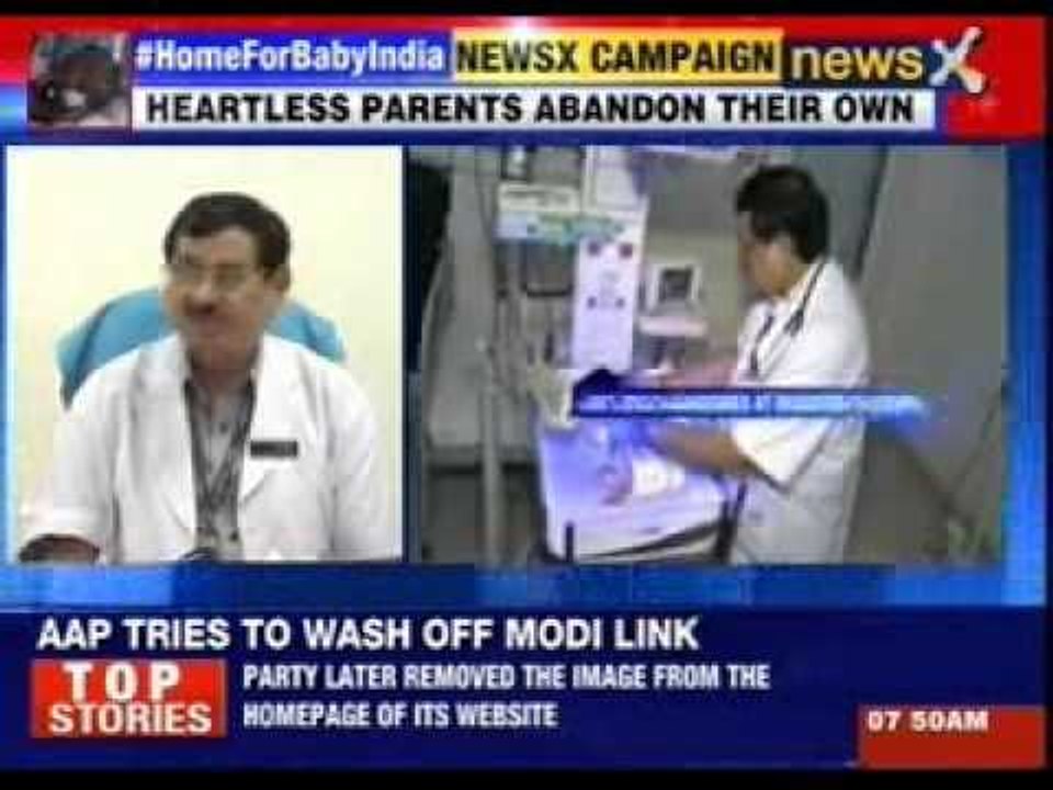 Join NewsX campaign: #HomeForBabyIndia