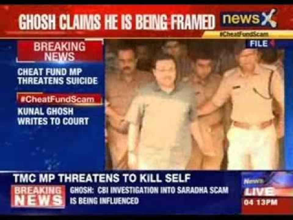 TMC insider Kunal Ghosh threatens suicide in Chit fund scam