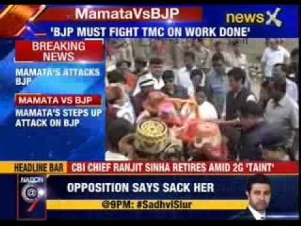 Mamata Banerjee steps up attack on BJP