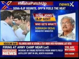 #MahaPatchUp: Shiv Sena - BJP reunite, opposition feels the heat