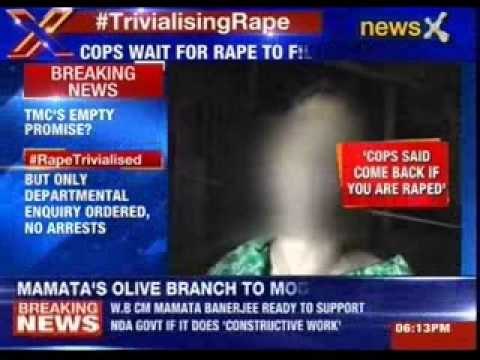 #TrivialisingRape- Bengal cops raping the new rape law?
