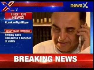 #LankanTightRope: BJP leader Subramanian Swamy slams Ramadoss