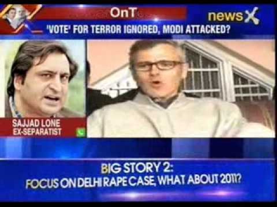 #OmarOnTest: ‘Vote’ for terror ignored, Modi attacked?