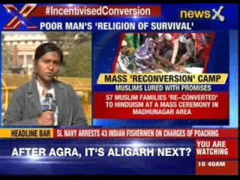 #ForcedConversion: FIR lodged against forced mass conversion issue in Agra