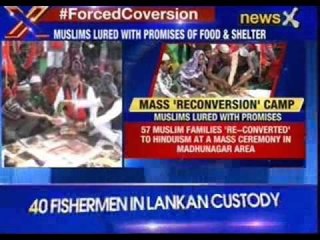 #ForcedConversion: Agra - 200 Muslims forced into ‘reconversion’